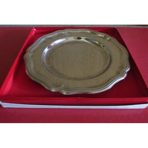 Plat Rond Inox Massif