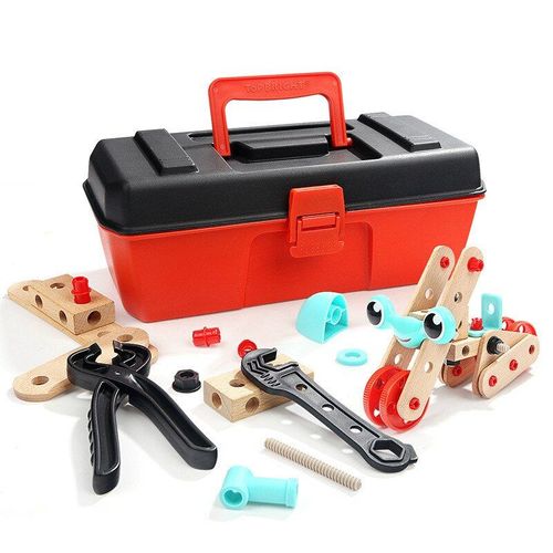 Blocs De Construction À Vis Pour Enfants, Outils De Réparation Multifonctions, Combinaison D'outils Démontage Boîte À Outils, Jouets Éducatifs Pour Garçons