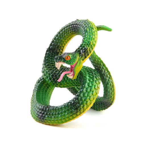 Figurine Python Monde Des Animaux De La Jungle, Jouet Mignon En Plastique, Collection Pour Modèle Lbv