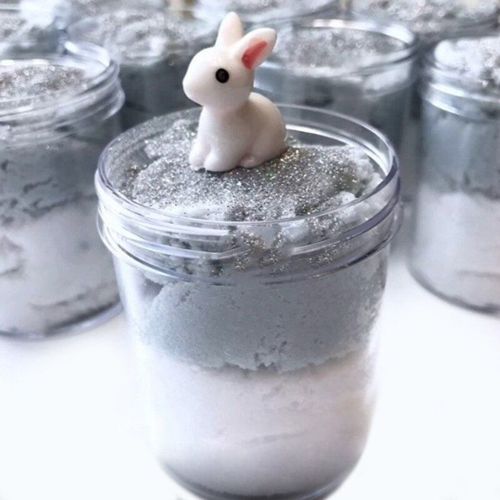 Jouet anti-Stress en forme de lapin, boue douce, anti-Stress, pour enfants, tout-petits, adultes, LBV