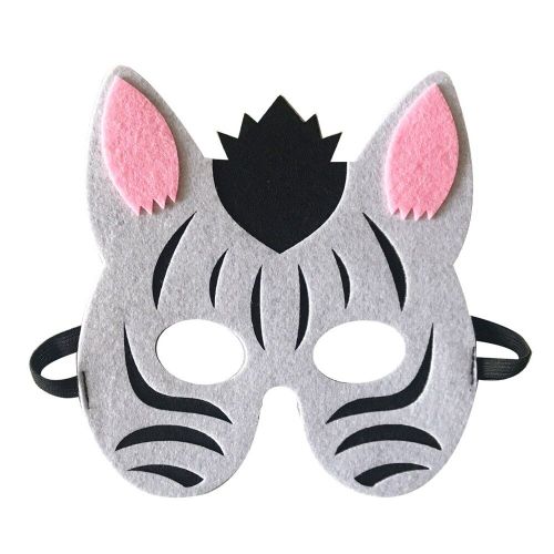 Masques Créatifs Pour Fête D'halloween Pour Enfants, Déguisement De Fête, Accessoire De Cosplay, Animal Mignon, Lion, Tigre, Renard