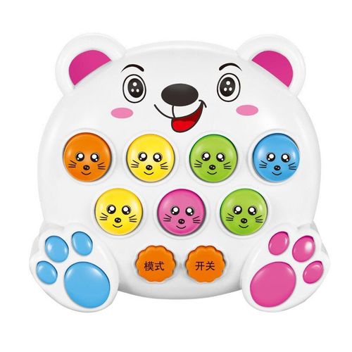 Jeu De Musique De Combat Taupe, Notes, Jeu De Frappe, Jouet D'attaque Électronique En Plastique Pour Bébé, Cadeau De Noël Lbv