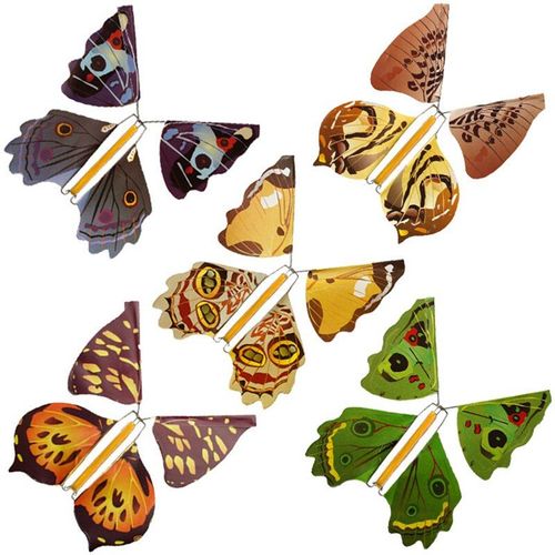 Marque-Page Papillon Volant, Jouets De Noël Créatifs, Anti-Stress Pour Enfants Lbv