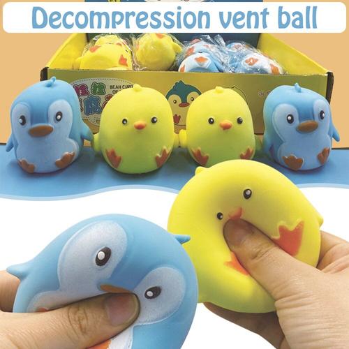 Jouets De Décompression De Pingouin Doux Pour Enfants, Jouets Musicaux Pour Filles De 14 Ans, Cadeau Surprise Créatif Tpr, Livraison Gratuite