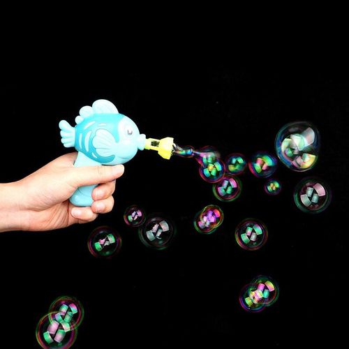 Pistolet À Bulles Manuel Pour Enfants, 1 Pièce, Pistolet À Savon, Eau, Poisson Mignon, Jouet Pour Enfants