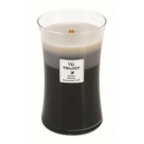 Woodwick - Scented Candle Trilogy Fireside, Redwood, Sandalwood Clove 609 G 275.0g 
