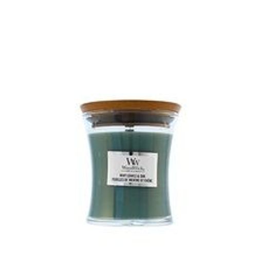 Woodwick - Mint Leaves & Oak Vase Scented Candle 275.0g 
