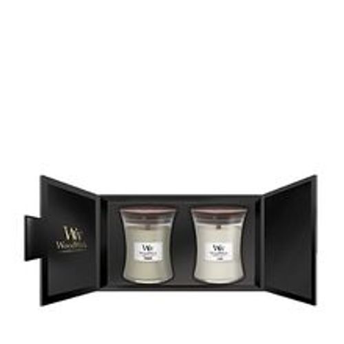 Woodwick - Candle Gift Set ( Fireside, Linen ) 275.0g 