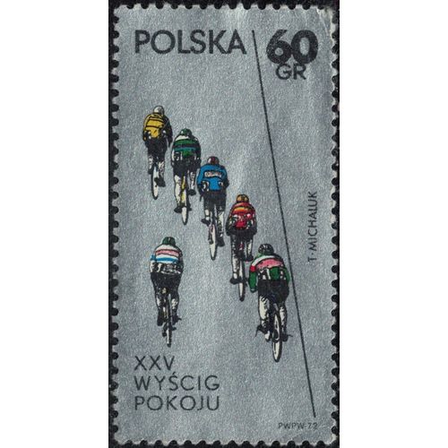 Pologne 1972 Used Cyclisme Course De La Paix Prague Varsovie Berlin Y&t Pl 2004 Su