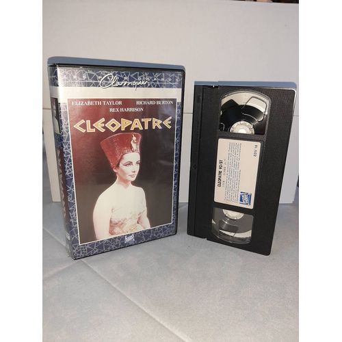 Vhs Cleopatre - Elizabeth Tayler Richard Burton Rex Harrisson
