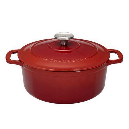 Chasseur - Cocotte Ronde En Fonte Émaillée 18cm Rubis Sublime - Puc471858