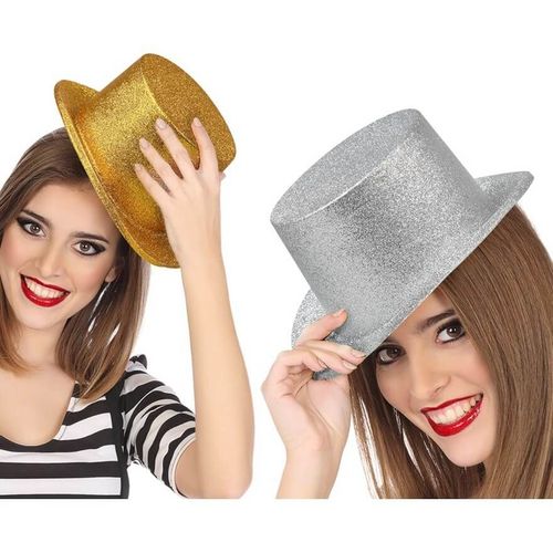 Chapeau Haut-De-Forme Avec Paillettes 2 Couleurs Variés