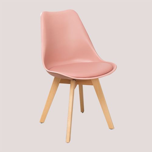 Pack De 4 Chaises Nordic Rosé