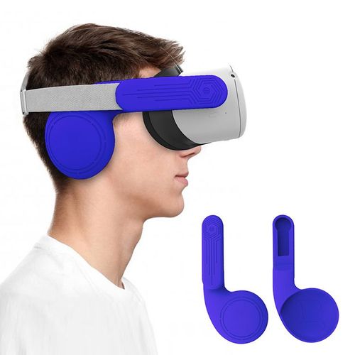 Cache-Oreilles En Silicone Housse De Protection Pour Casque (Q2eb) Pour Accessoires De Casque Oculus Quest 2