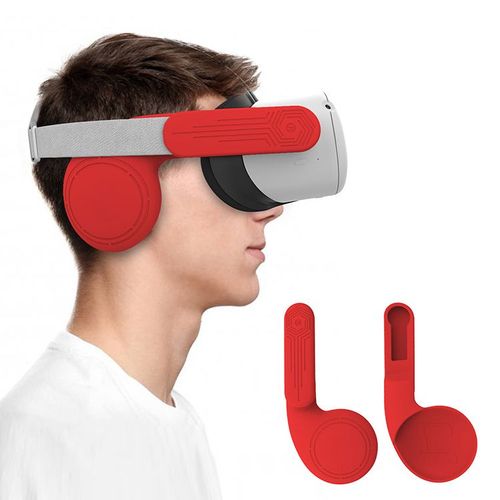 Cache-Oreilles En Silicone Housse De Protection Pour Casque (Q2eb) Pour Accessoires De Casque Oculus Quest 2