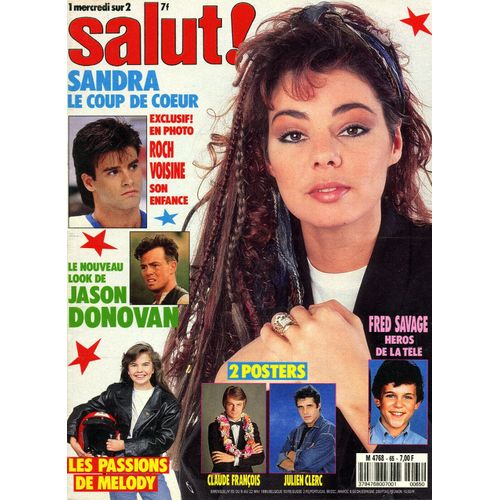 Salut 32 1990 Sandra Cretu/Melody/Psy/Voisine/Madonnakova Rea/Sylvie Marechalcollins/Bowie/Jason Donovan
