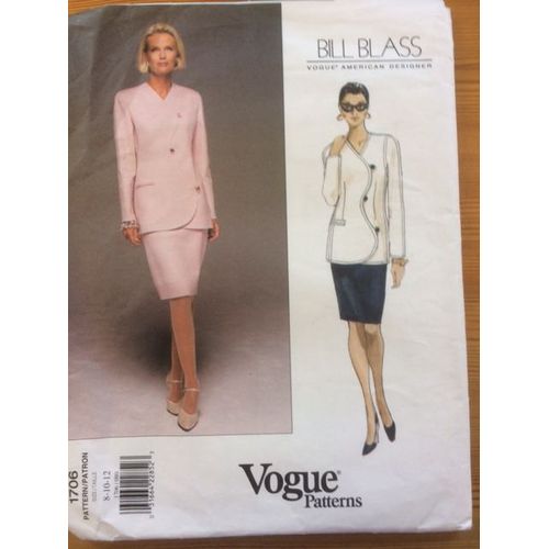 Patron Vogue Tailleur 1706
