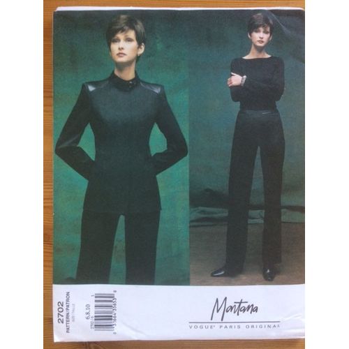 Patron Vogue 2702 Montana Tailleur Pantalon