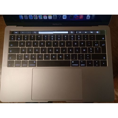 Apple MacBook Pro 2017 Touch Bar - 13" Intel Core i7 - 3.5 Ghz - Ram 16 Go - DD 1 To
