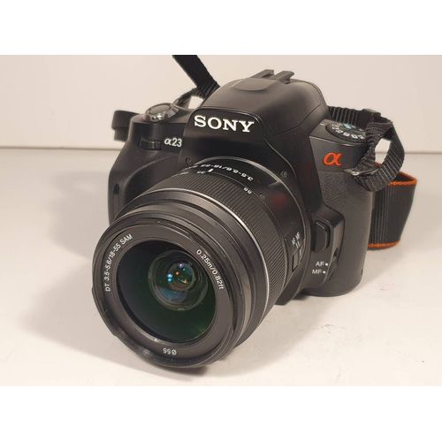 Sony Alpha 230 10.2 Mpix APS-C CCD Monture Sony A + Objectif Sony 18-55mm 1:3.5-5.6 DT SAM