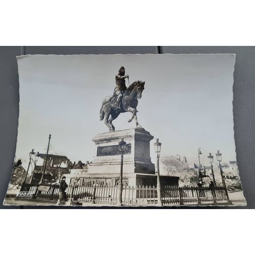 Carte Postale Orléans 1941 La Statue De Jeanne D'arc