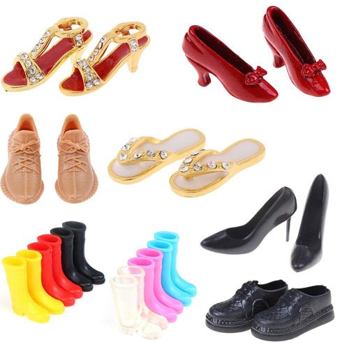1 Paire Mignon Poupée Chaussures Mini Chaussures Botte Talons Hauts Chaussures De Sport Pour Blyth, Azone, Momoko, Baribes 1/6 Poupée Chaussures Accessoires