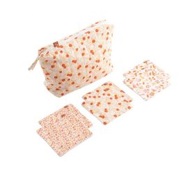 Trousse De Toilette Bébé Plus Carrés Coton Esmée