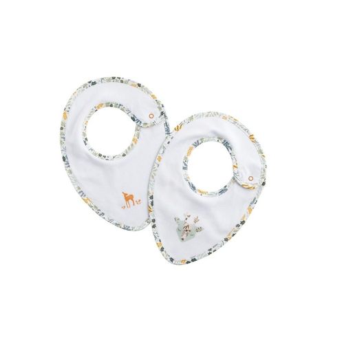Lot De 2 Bavoirs Bébé Promenons Nous