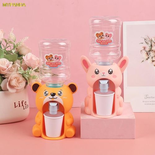 Mini Distributeur D'eau Pour Enfants, Cadeau Mignon, Eau Froide/Chaude, Jus De Lait, Fontaine À Boire, Simulation Cochon De Dessin Animé, Jouet De Cuisine