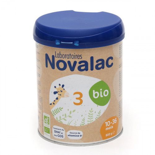 Novalac 3 Lait De Croissance Bio 800 G