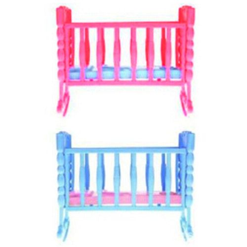 Mini Maison De Poupées Pour Enfants, Meuble Pour Berceau À Bascule, Accessoires