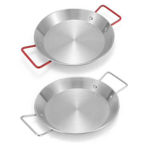 Assiette À Salade De Fruits, Récipient, Outil De Cuisson, Poêle À Oreille En Acier Inoxydable, Récipient, Outil De Cuisson Anti-Brûlure