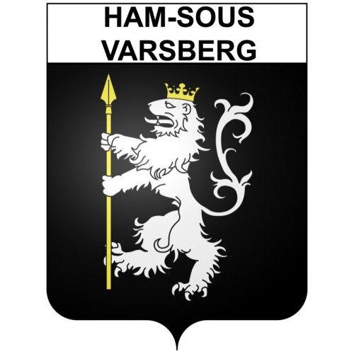 Ham-Sous-Varsberg 57 Ville Stickers Blason Autocollant Adhésif - 4 Cm