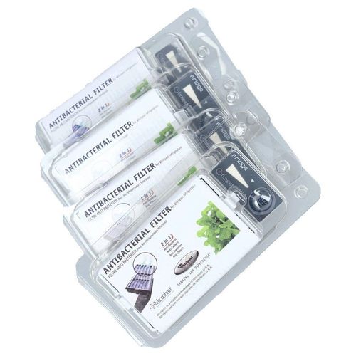 Filtre anticalcaire WHIRLPOOL Lot de 4 filtres antibactérien d'origine