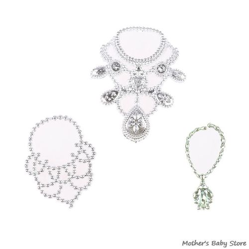 Collier De Poupée 1:6 Pour Maison De Poupée, 30cm, 1 Pièce, Accessoires De Bijoux, Jouet Pour Barbie, Exquis, Fait À La Main, Bricolage, Décoration De Poupées