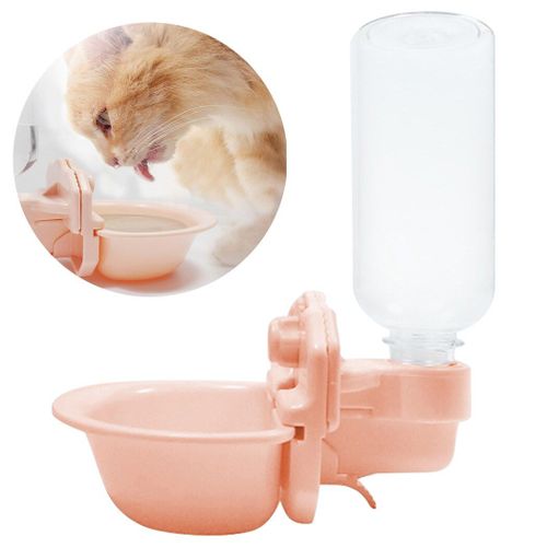Bol En Plastique Suspendu Pour Animaux De Compagnie, Cage Créative Pour Animaux De Compagnie, Bol D'eau Pour Animaux De Compagnie, Fournitures D'alimentation Pour Chiot