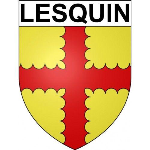 Lesquin 59 Ville Stickers Blason Autocollant Adhésif - 17 Cm