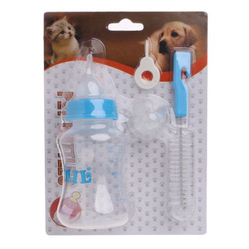 Kit De Brosse À Tétons, Biberon D'alimentation Pour Chien, Chiot, Chat, Chaton, Nouveau