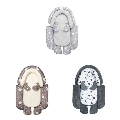 Poussette Amovible 2 En 1 Pour Bébé, Coussin Pour Bébé, Siège De Voiture, Doublure, Coussin De Soutien De La Tête Et Du Corps, Oreiller, Matelas