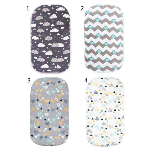 Matelas De Table À Langer Imprimé De Feuille De Panier De Bébé, Couverture Amovible, Mini Berceau De Protection De Literie