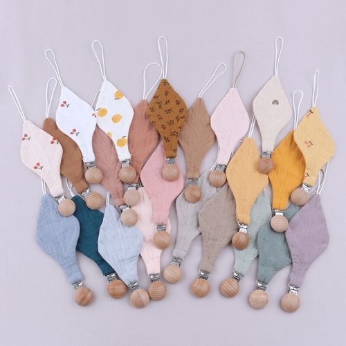 Attache-Tétine En Tissu De Coton Doux Pour Bébé, Attache-Sucette, Porte-Tétine, Sangle
