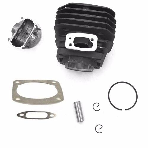 Kit cylindre et Piston canon de remplacement, adapté pour Husqvarna 61 tronçonneuse 48mm l'emballage extérieur est renforcé avec un sac à bulles