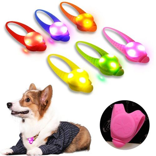 Pendentif Led De Sécurité Pour Animaux De Compagnie, Collier Lumineux, Clignotant, Pour Chien, Chiot