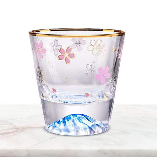 Verre À Café Japonais En Verre, Verre À Vin Vintage, Monture Fujiyama, Verre À Bière, Fait À La Main, Créatif, En Forme De Montagne