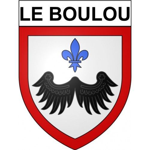 Le Boulou 66 Ville Stickers Blason Autocollant Adhésif - 12 Cm