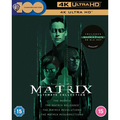 The Ultimate Matrix Collection [4k Ultra Hd] [1999] [Blu-Ray] [2024] [Region Free]