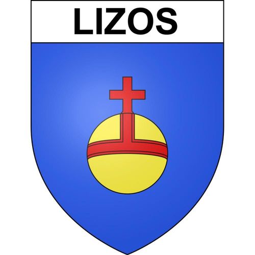 Lizos 65 Ville Sticker Blason Écusson Autocollant Adhésif - 25 Cm