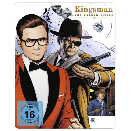 Kingsman: The Golden Circle Steelbook [Blu-Ray] [Region B] (English Audio. English Subtitles)