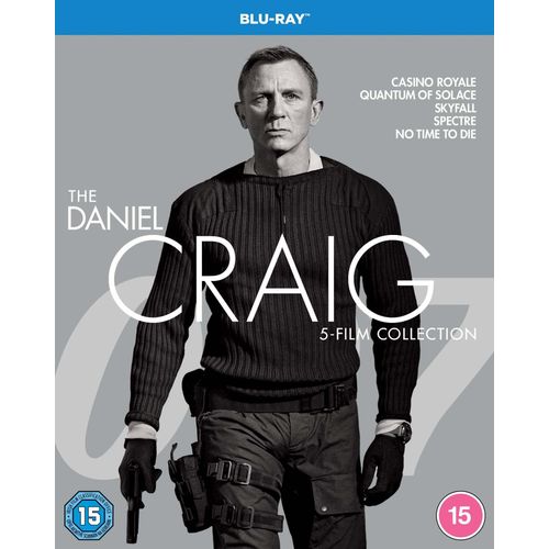 Daniel Craig 5-Film Collection Blu-Ray 2021 2022 Region Free