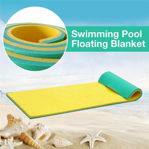 Tapis Flottant Pour Piscine, Couverture Flottante D'été, Lit Doux Et Confortable, Natte Flottante D'eau Xpe Pour Bain De Soleil, Sports Aquatiques, Pique-Niques